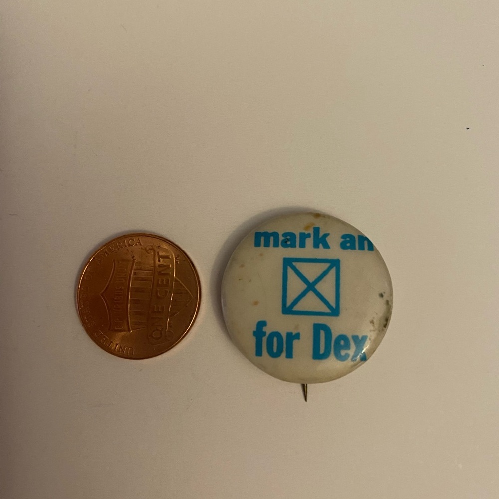 Mark An X for Dex Pin Button